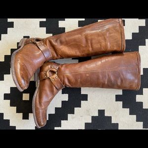 GORGEOUS Classic Frye Phillip Harness Tall Boots